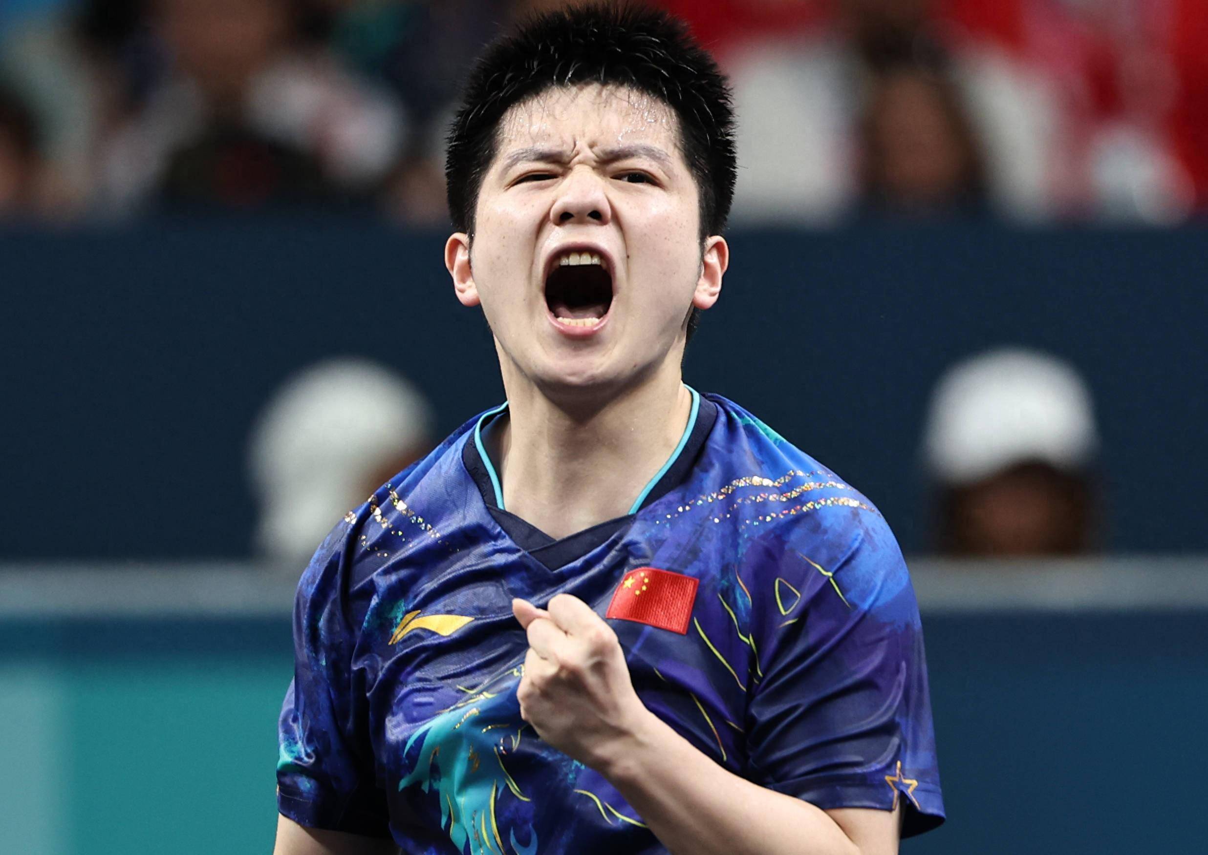 德国队险胜日本队，张继科点燃赛场